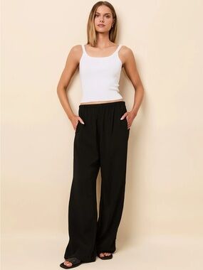 SOLID & STRIPED Monaco Pant Noir